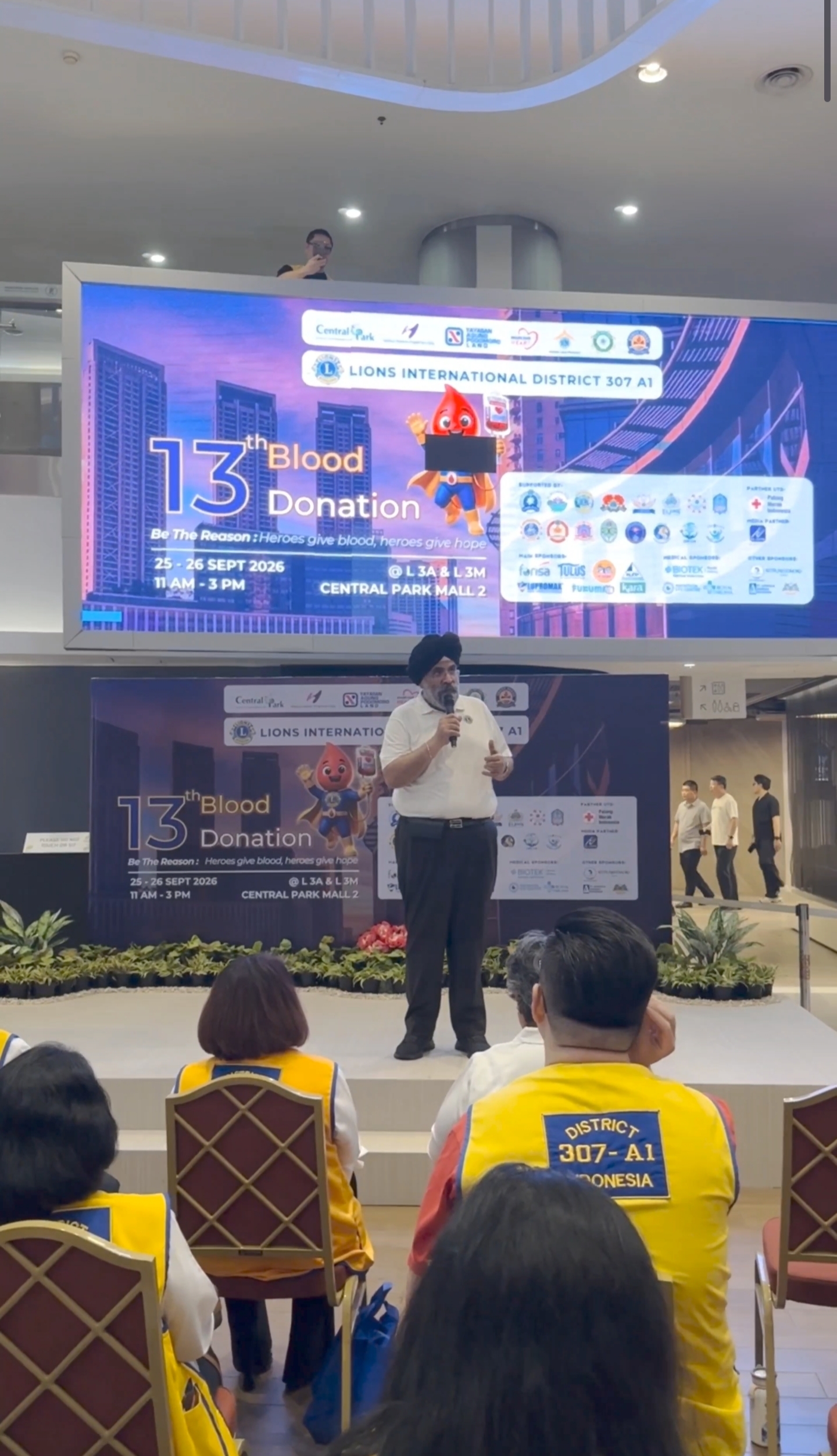Lion Blood Heroes ke-13: Aksi Donor Darah Lions Club di Central Park 2